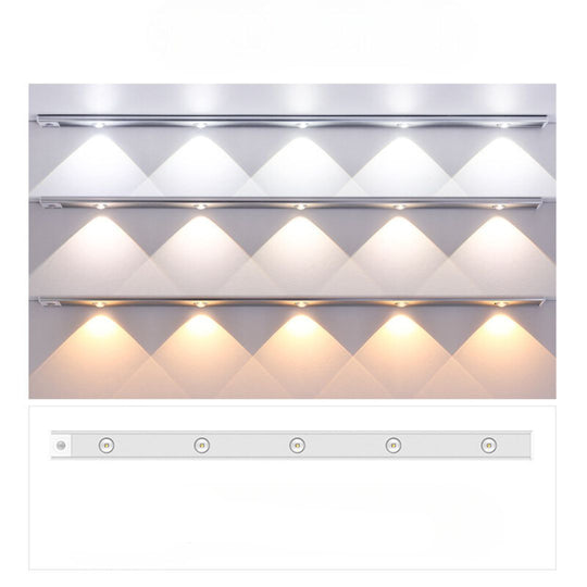 LED Lys Under Skap med Bevegelsessensor 0