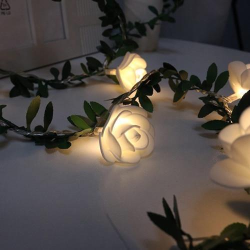 LED Lyslenke med Blomsterdesign for Romdekorasjon 1