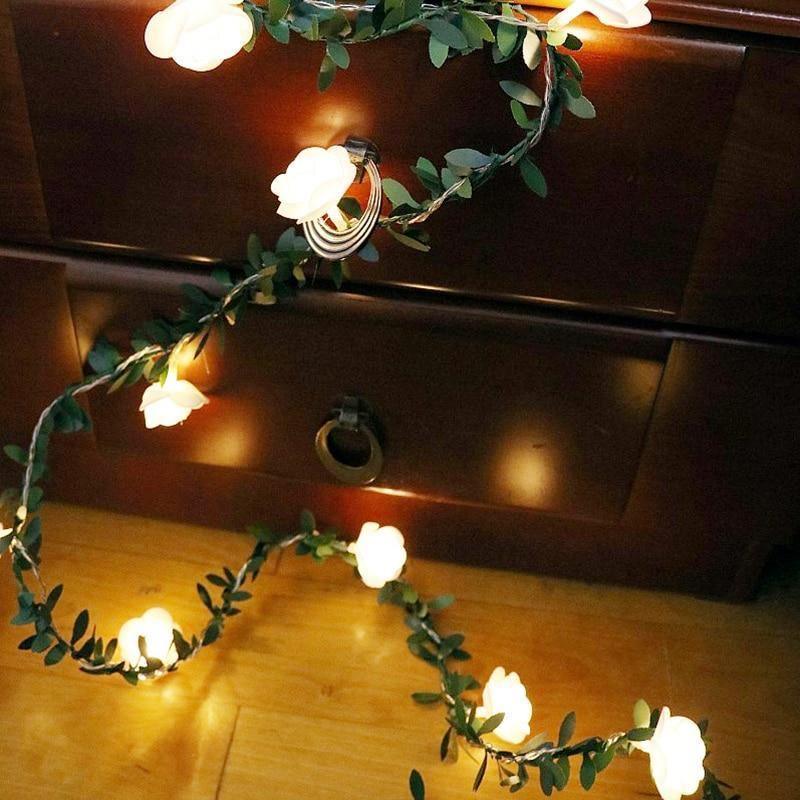 LED Lyslenke med Blomsterdesign for Romdekorasjon 3