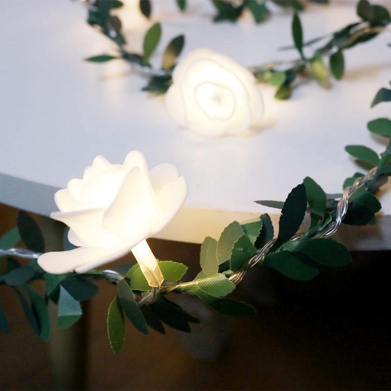 LED Lyslenke med Blomsterdesign for Romdekorasjon 4