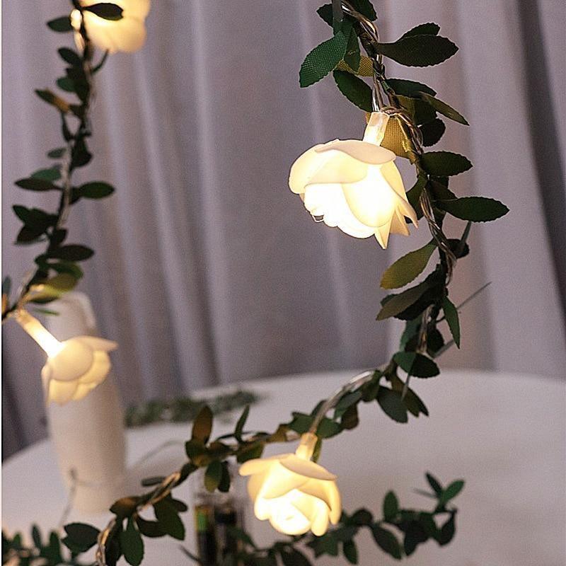 LED Lyslenke med Blomsterdesign for Romdekorasjon 5