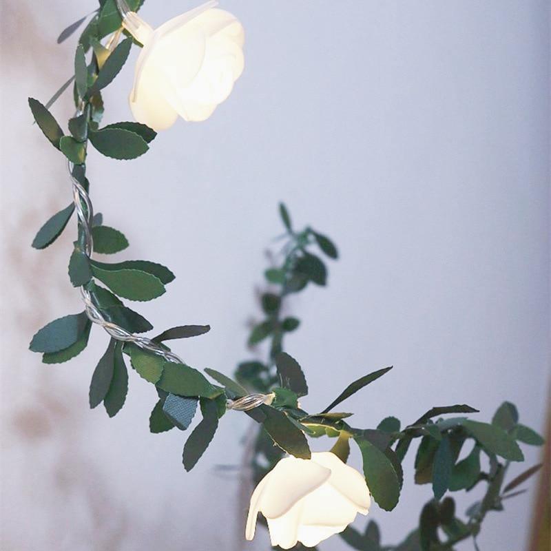LED Lyslenke med Blomsterdesign for Romdekorasjon 7