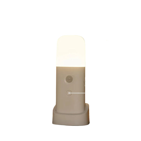 LED Nattlampe med Bevegelsessensor og Justerbar Lysstyrke for Barn 0