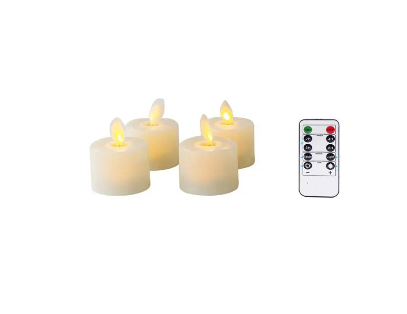 LED Tealight Candle med Bevegelig Flamme 0