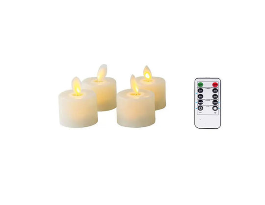 LED Tealight Candle med Bevegelig Flamme 0
