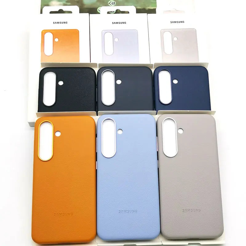 Lærveske for Samsung Galaxy S25 Plus Ultra Edge Støtsikker Design 0