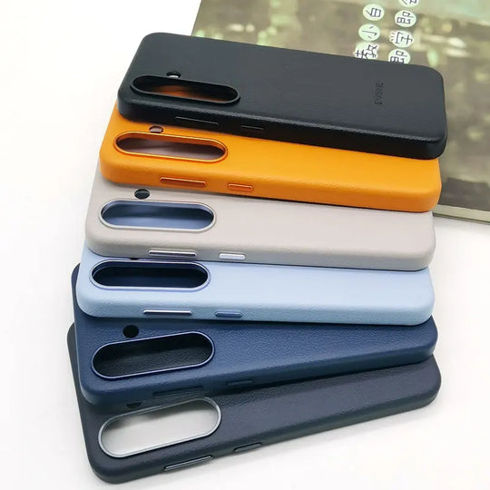 Lærveske for Samsung Galaxy S25 Plus Ultra Edge Støtsikker Design 2