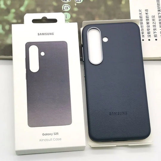 Lærveske for Samsung Galaxy S25 Plus Ultra Edge Støtsikker Design 7