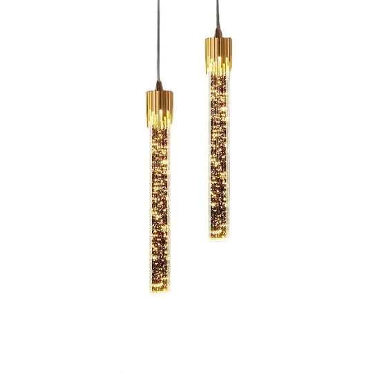 Lampe Suspendue Cylindrique Moderne pour Salle à Manger ou Salon 0