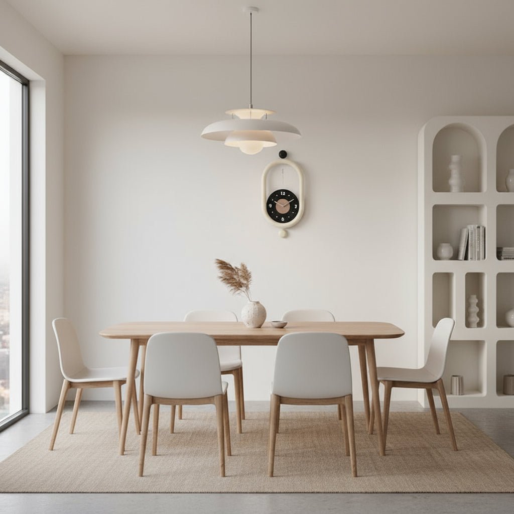 Lang Veggklokke med Moderne 3D-design 2