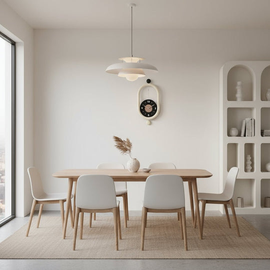 Lang Veggklokke med Moderne 3D-design 2