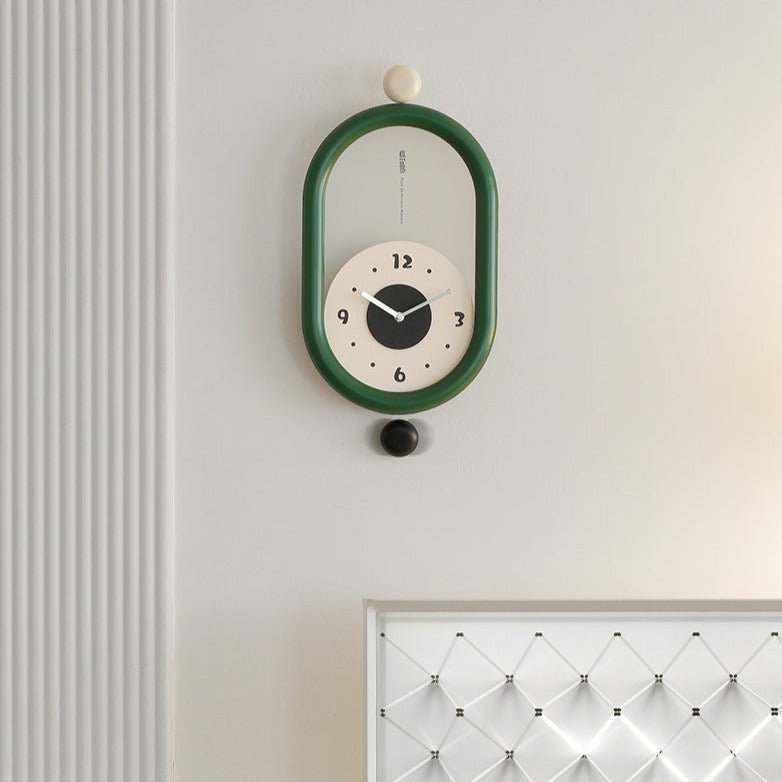 Lang Veggklokke med Moderne 3D-design 6