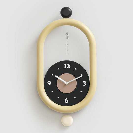 Lang Veggklokke med Moderne 3D-design 8