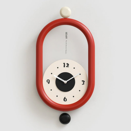 Lang Veggklokke med Moderne 3D-design 9