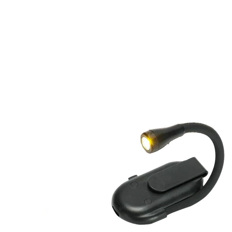 Leselampe Oppladbar Bokklipsdesign 0