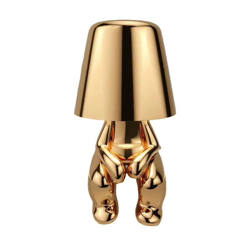 Liten Bordlampe Dimmbar for Soverommet og Hjemmet 0
