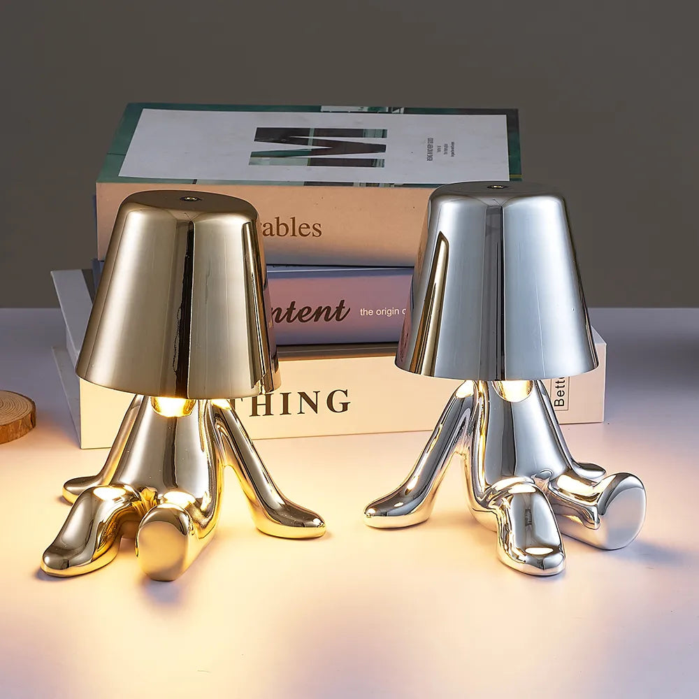 Liten Bordlampe Dimmbar for Soverommet og Hjemmet 1