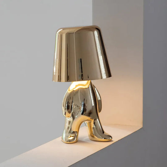 Liten Bordlampe Dimmbar for Soverommet og Hjemmet 11
