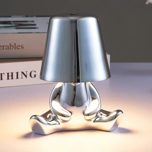 Liten Bordlampe Dimmbar for Soverommet og Hjemmet 12