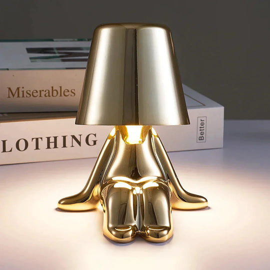 Liten Bordlampe Dimmbar for Soverommet og Hjemmet 13