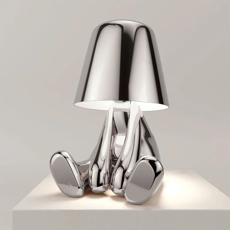 Liten Bordlampe Dimmbar for Soverommet og Hjemmet 19