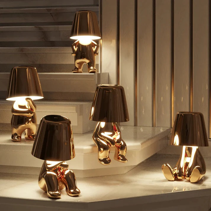 Liten Bordlampe Dimmbar for Soverommet og Hjemmet 2