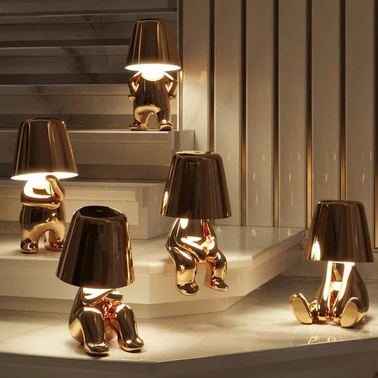 Liten Bordlampe Dimmbar for Soverommet og Hjemmet 2