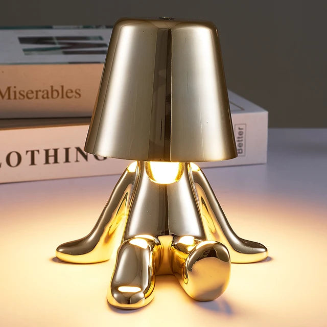 Liten Bordlampe Dimmbar for Soverommet og Hjemmet 21