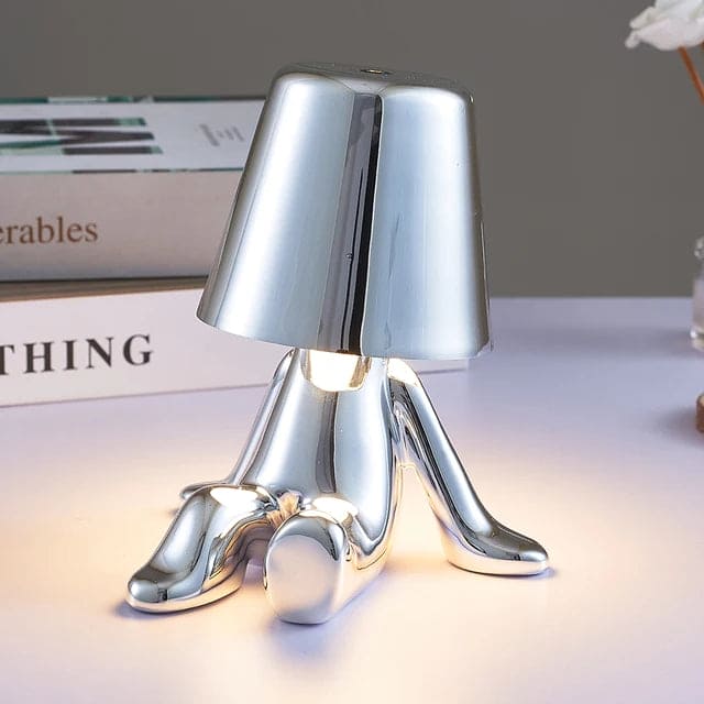 Liten Bordlampe Dimmbar for Soverommet og Hjemmet 23