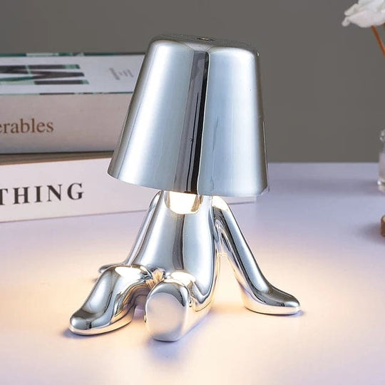 Liten Bordlampe Dimmbar for Soverommet og Hjemmet 23