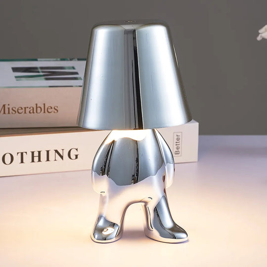 Liten Bordlampe Dimmbar for Soverommet og Hjemmet 25