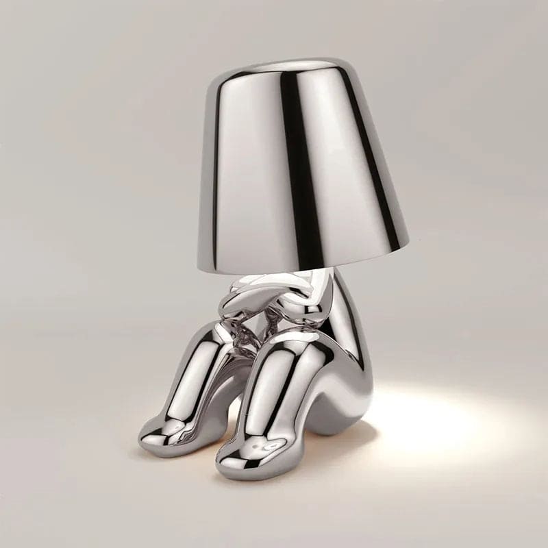 Liten Bordlampe Dimmbar for Soverommet og Hjemmet 9