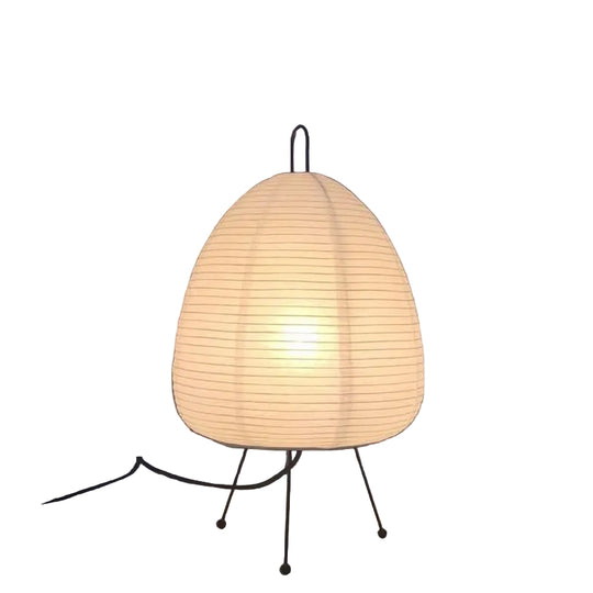 Liten Bordlampe med Japansk Design for Koselig Belysning i Soverommet 0