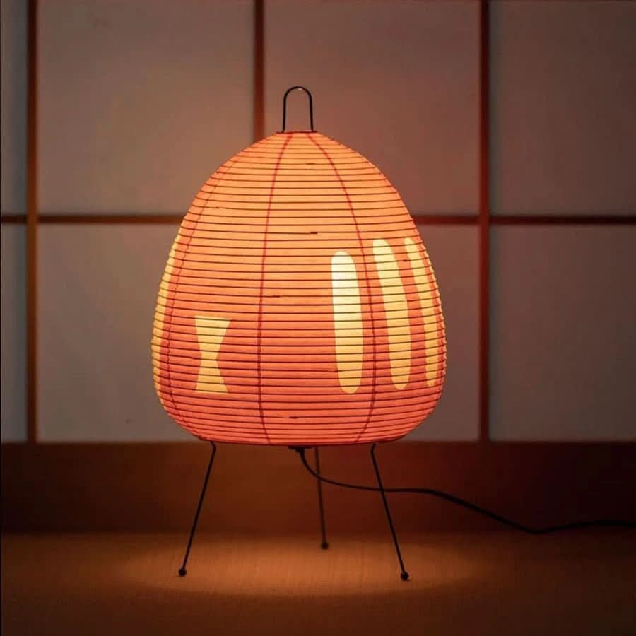 Liten Bordlampe med Japansk Design for Koselig Belysning i Soverommet 11