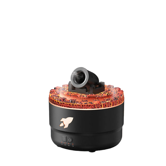 Luftfukter Aroma Diffuser med Nattlys og Lavaeffekt 0