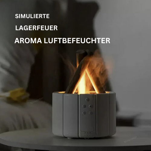 Luftfukter med Simulert Leirbål Design 7