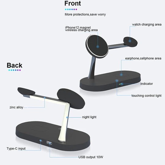 MagSafe 3-i-1 Lader for iPhone, Apple Watch og AirPods 7