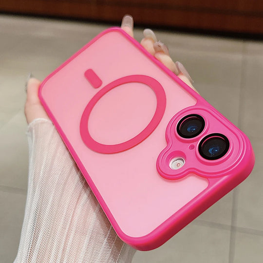 Magnetdeksel til iPhone 17 med Gjennomsiktig Design 10