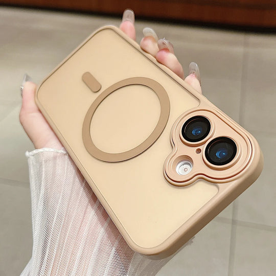 Magnetdeksel til iPhone 17 med Gjennomsiktig Design 3