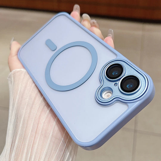 Magnetdeksel til iPhone 17 med Gjennomsiktig Design 8