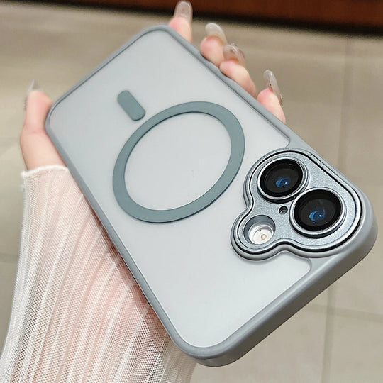 Magnetdeksel til iPhone 17 med Gjennomsiktig Design 9