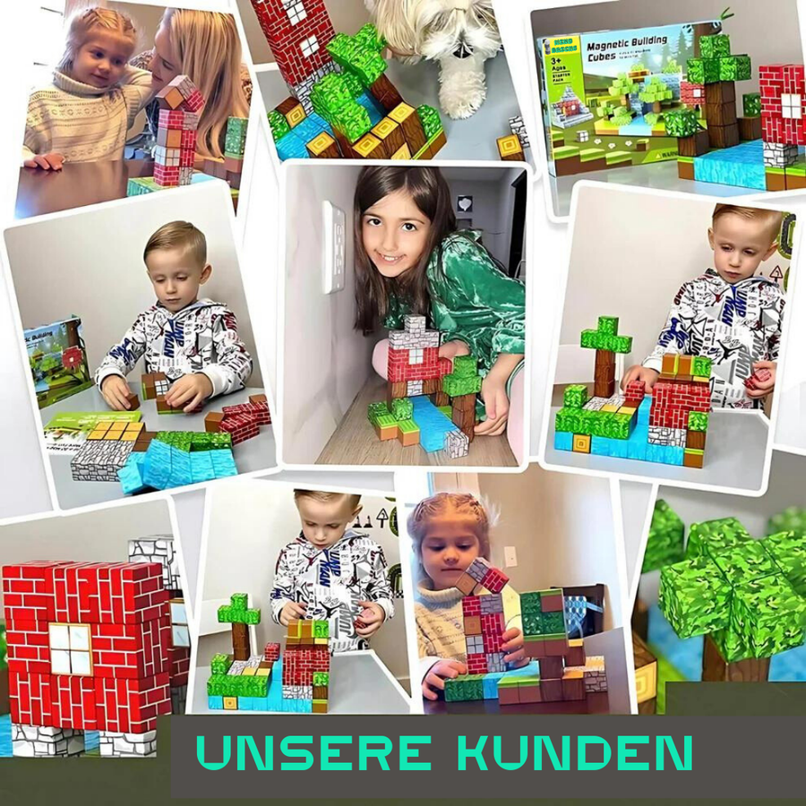 Magnetiske Byggeklosser Sett for Barn 7