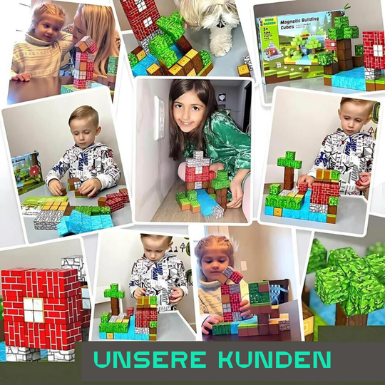 Magnetiske Byggeklosser Sett for Barn 7