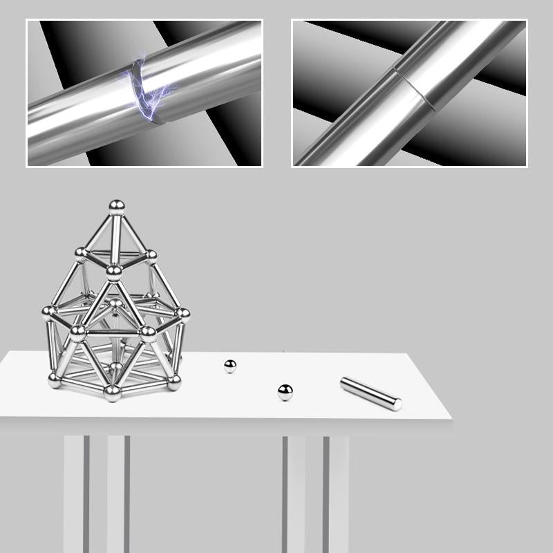 Magnetiske Kuler og Stangsett for Kreativitet 3