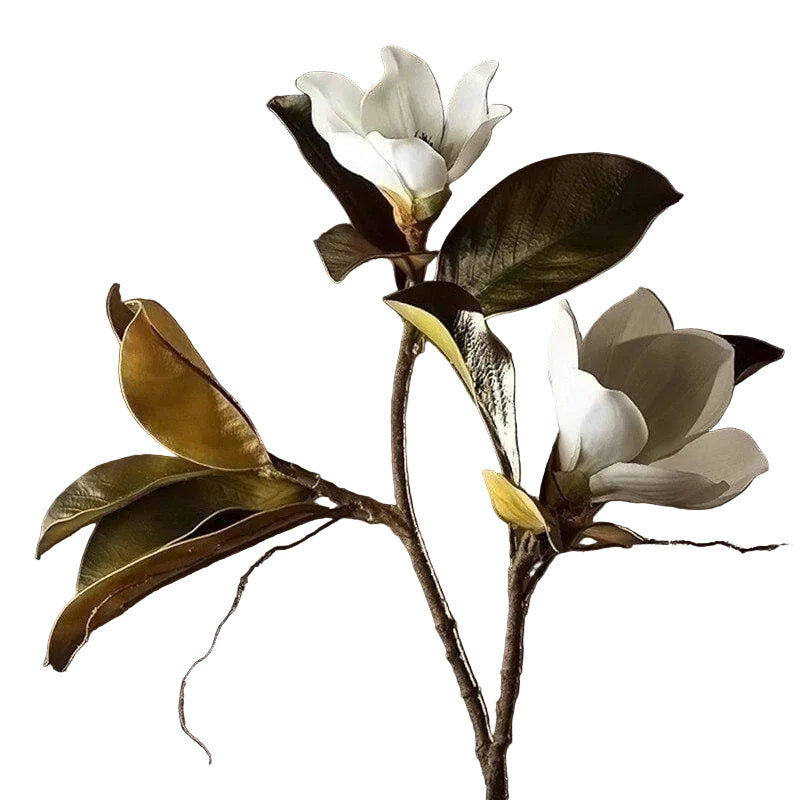 Magnolia Blomst Kunstig Dekorasjon 0