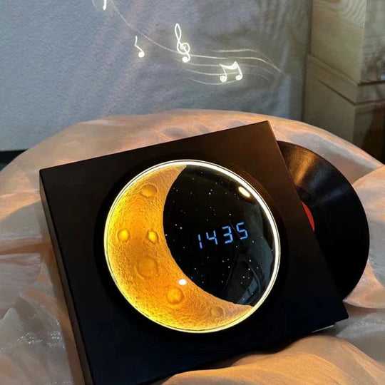 Månelampe med Bluetooth-Høyttaler og LED-Nattlys Moderne Design 2