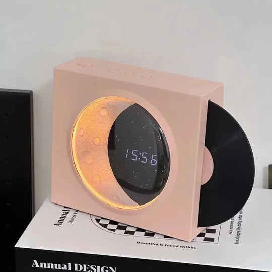 Månelampe med Bluetooth-Høyttaler og LED-Nattlys Moderne Design 4