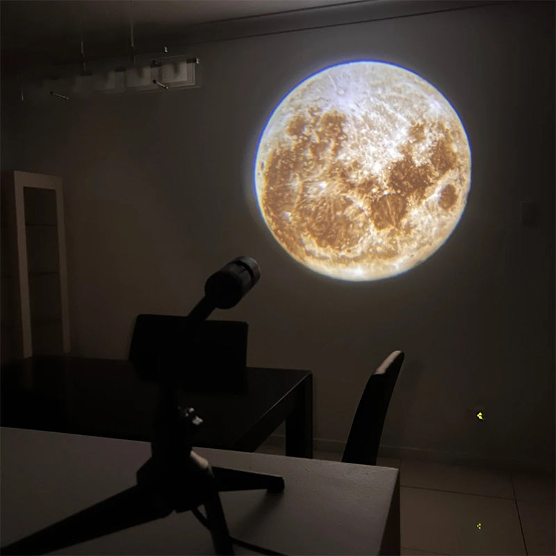 Måneprojeksjonslampe LED for Barn og Voksne Decorativ Nattlampe 1