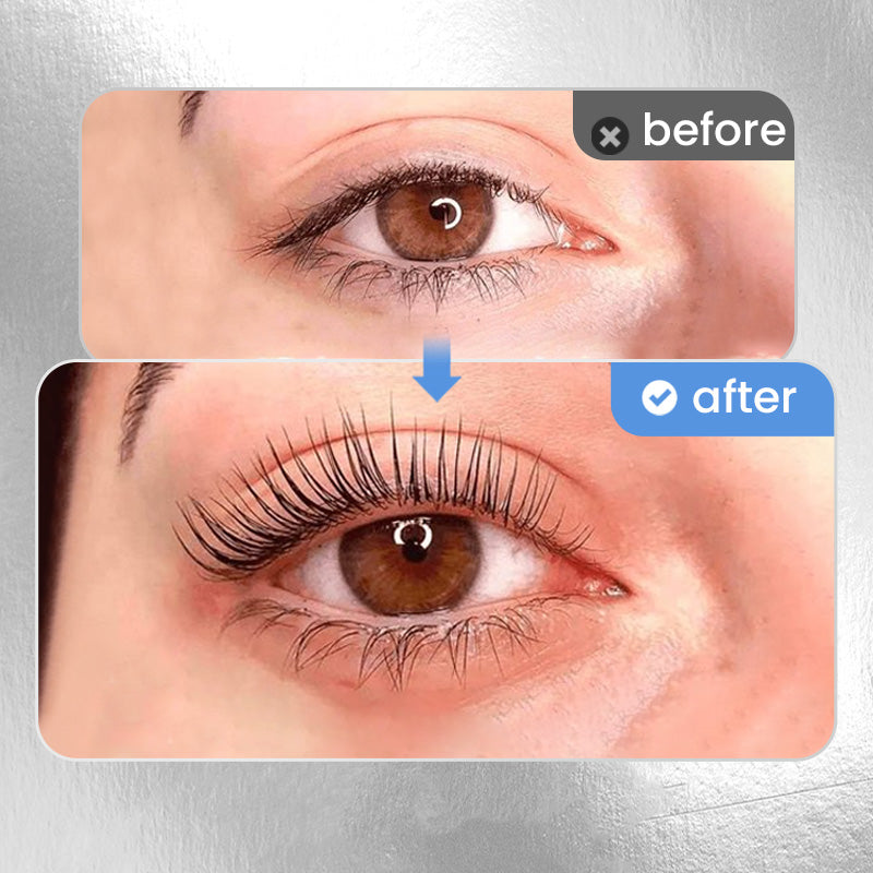 Mascara med 3D Krøller og Metallbørste 3