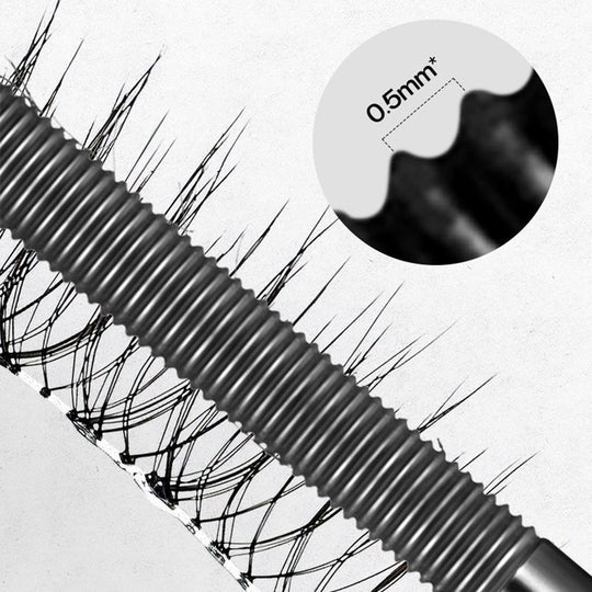 Mascara med 3D Krøller og Metallbørste 4